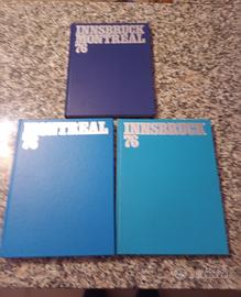 3 libri Giochi Olimpici 1976 Innsbruck Montreal 