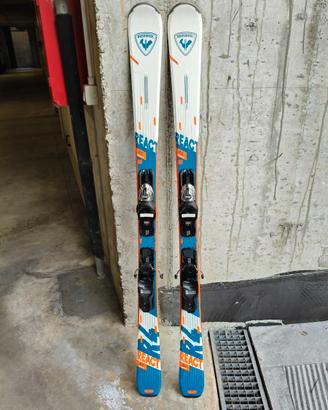 Sci Rossignol React4 154cm + attacchi Look Xpress