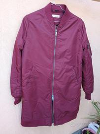 Giacca impermeabile donna bordeaux Souvenir