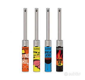 Clipper Tube accendigas con cannello allungato 4pz