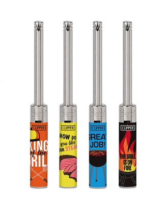 Clipper Tube accendigas con cannello allungato 4pz