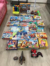 Lotto giochi di società, piste varie ed altro