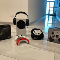 Xbox series s + pad élite 2 + cuffie
