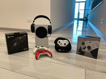 Xbox series s + pad élite 2 + cuffie