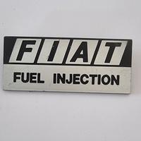 Emblema Logo Fregio Scritta Fiat Fuel Injection Ep