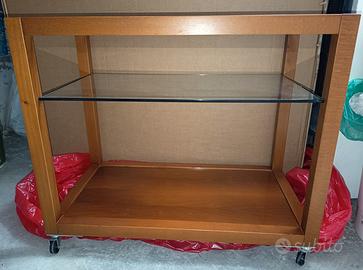 Mobile tv in ciliegio 