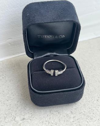 Tiffany & Co. T Wire con Diamanti - Oro Bianco 18k
