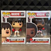 Funko Pop Rocky + Apollo Creed