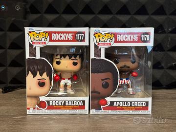 Funko Pop Rocky + Apollo Creed