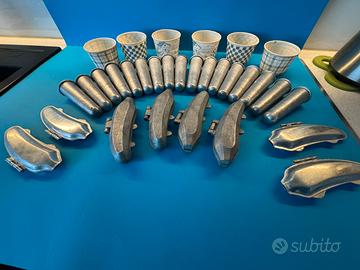 Stampini e contenitori per gelato vintage