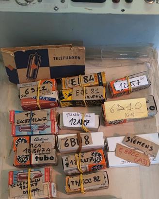 Valvole NOS Hickok testate 