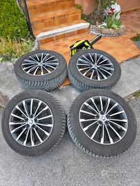 Ruote invernali complete SKODA ORIGINALI 235 55 18