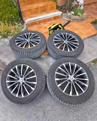 Ruote invernali complete SKODA ORIGINALI 235 55 18