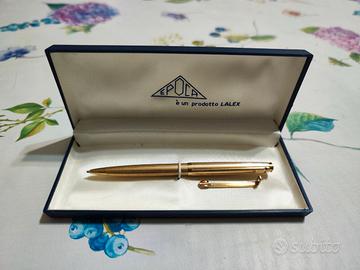 ✒️ Penna LALEx vintage dorata – Con Custodia 
