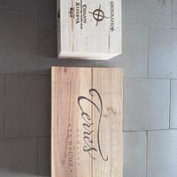 Cassette legno x vino