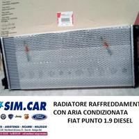 Radiatore Raffreddamento Fiat Punto 1.9D