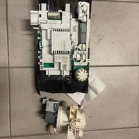 Scheda di controllo+pompa scarico lavatrice REX