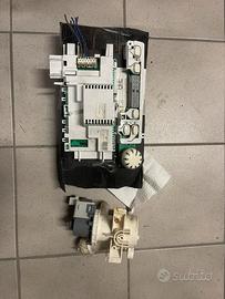 Scheda di controllo+pompa scarico lavatrice REX