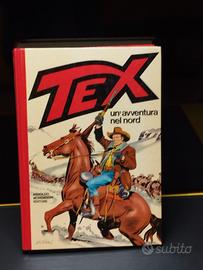 Tex cartonato raro a colori Un'avventura nel nord