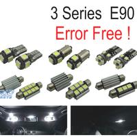 KIT 15 LAMPADE LED INTERNE BMW E90 SEDAN 320D 320D