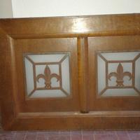 Portone legno massello