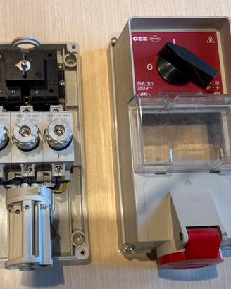 Presa interbloccata 380