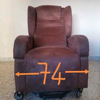 Poltrona  relax elettrica 