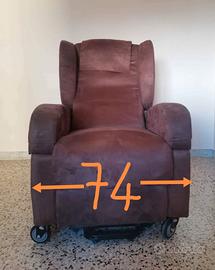 Poltrona  relax elettrica 