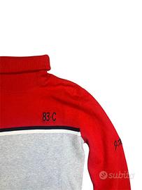 Vestito Maglione Adidas Vintage a Collo Alto