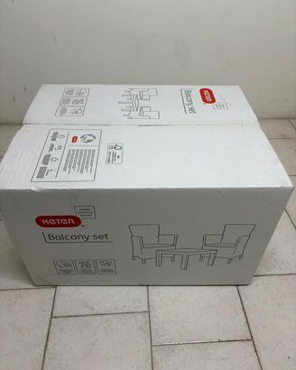 Tavolino e 2 Poltrone Da Giardino SALVADOR