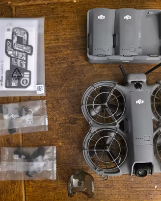 DJI Neo 2 + ricetrasmettitore O4 + pacco batterie