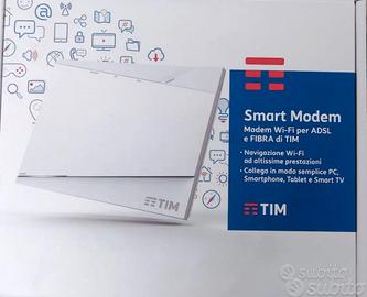 Smart modem wifi per adsl e fibra Tim