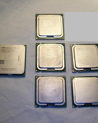 CPU varie LGA 775, LGA 771, AMD