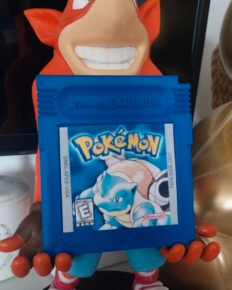 replica perfetta cassettina nintendo pokemon blu