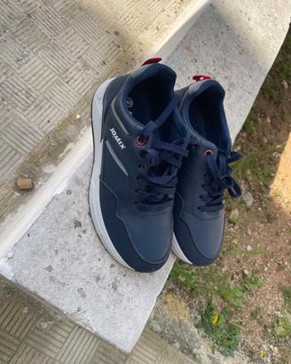 Sneakers uomo JOMIX blu navy e bianche – Numero 40
