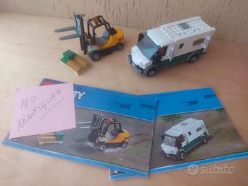 LEGO TRENO 60198 - SOLO CAMION CON MULETTO
