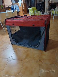 trasportino per cane pieghevole 