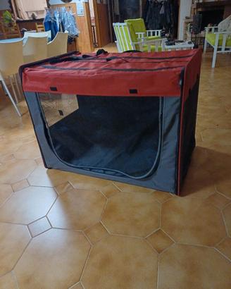 trasportino per cane pieghevole 