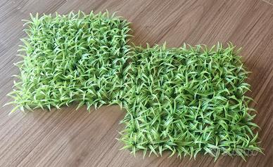 ERBA VEGETAZIONE IN PLASTICA PER ACQUARI O DIORAMA