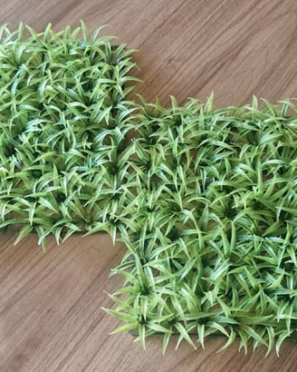 ERBA VEGETAZIONE IN PLASTICA PER ACQUARI O DIORAMA