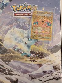 CARTA POKÉMON CHARIZARD EX TERACRISTAL GOLD 