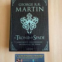 Il Trono di Spade libro quinto deluxe pelle drago