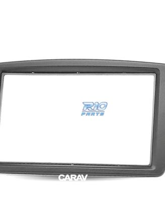 CORNICE NERA RADIO 2-DIN MERCEDES CLASSE-C W203 CL