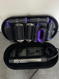 Dyson air wrap nero/viola