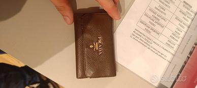 Prada portafoglio e portachiavi 