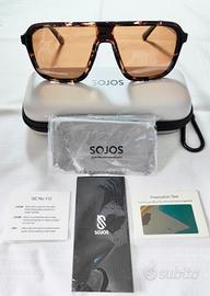 SOJOS Occhiali da sole polarizzati con protezione 