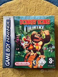 Donkey Kong Country Game Boy Advance GBA Italiano