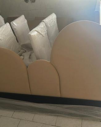 Testata letto modello Duetto / alzata laterale