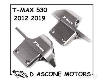 SUPPORTI SPECCHIETTI TMAX 530 2012 2016 ARGENTO