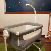 Next to me Culla Cam con carillon e giostrina